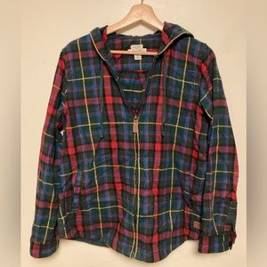 L.L. Bean flannel hoodie